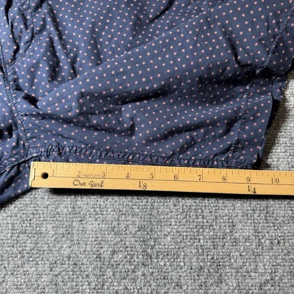 Denim & Supply Ralph Lauren Star Print Shorts‎ Mens Size 42 Navy Red Stars - Picture 9 of 10